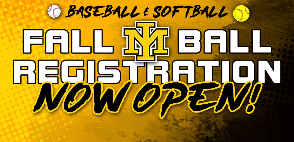 FALL BALL REGISTRATION NOW OPEN!