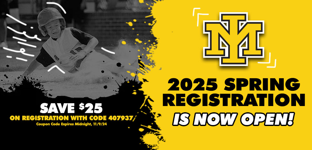 2025 Spring Registration is OPEN!